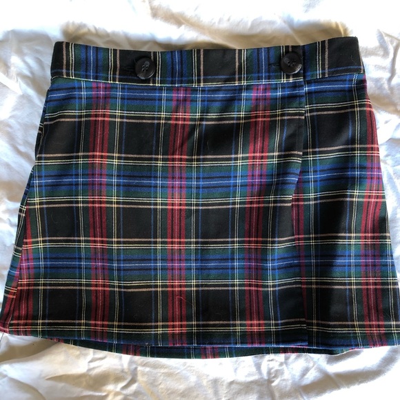 Forever 21 Plaid Skirt Size Small - Picture 1 of 4